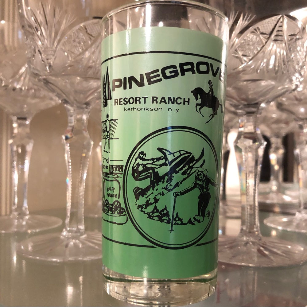 Souvenir Glass Pinegrove Resort Ranch